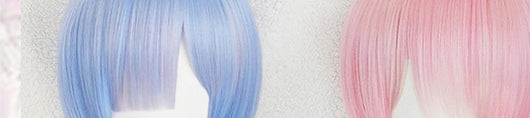 Peluca Rem - Cosplay de Anime Premium - Image 8
