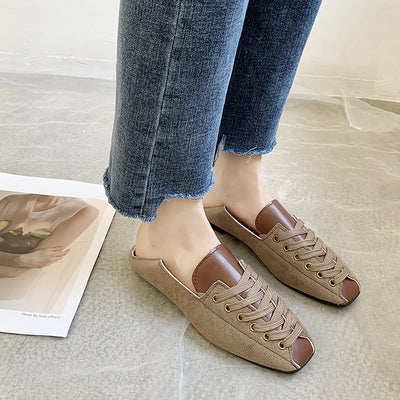 Zapatos Planos Mujer Punta Cuadrada Versátil - Calzado Cómodo para Diario - Image 5