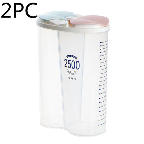Contenedor de Almacenamiento para Alimentos Secos y Cereales con Tapa Transparente - Image 13
