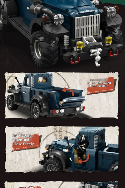 Juego de Bloques de Construcción Estilo Retro - Image 12