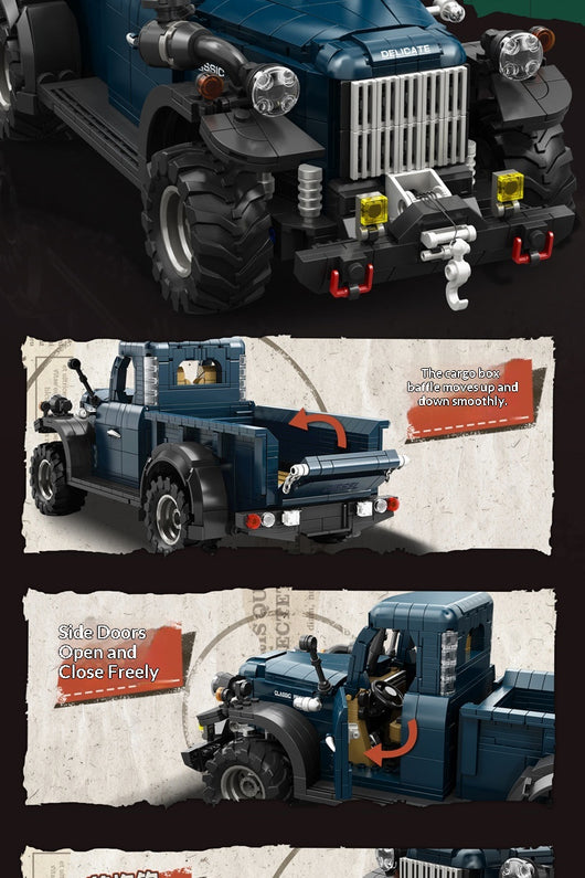 Juego de Bloques de Construcción Estilo Retro - Image 12