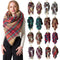 Bufanda Reversible a Cuadros Multicolor con Tacto Cachemira