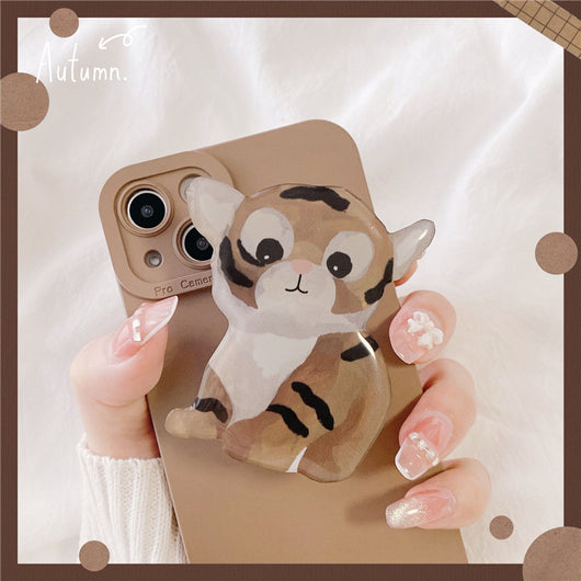 Funda para Teléfono con Diseño Tigre Óleo - Protección Suave - Image 2