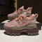 Zapatos Casuales de Malla Transpirable con Altura Aumentada para Mujer - Colección Verano