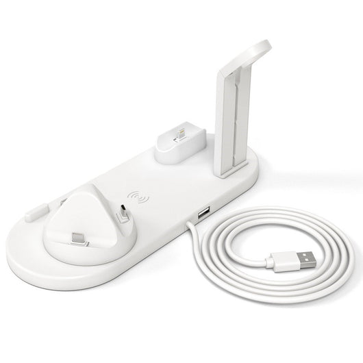 Base de Carga Inalámbrica 3 en 1 para Reloj Inteligente, Teléfono y Auriculares - Image 13