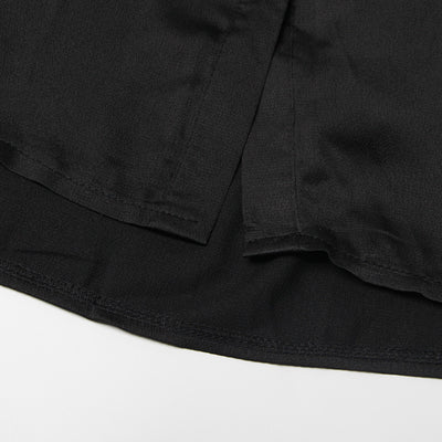 Blusa Ejecutiva de Cuello Mao con Detalles en Contraste - Image 17