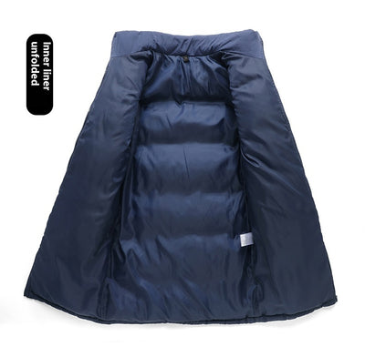 Chaqueta Impermeable Térmica de Algodón Grueso para Actividades al Aire Libre - Image 30