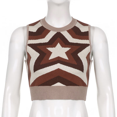Chaleco de Lana Slim con Cuello Redondo y Detalles en Contraste - Image 15