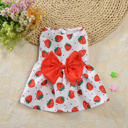 Vestido Princesa Floral para Mascotas - Diseño Adorable para Perros - Image 2