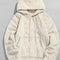Sudadera con Capucha de Lana de Cordero y Bolsillo Canguro