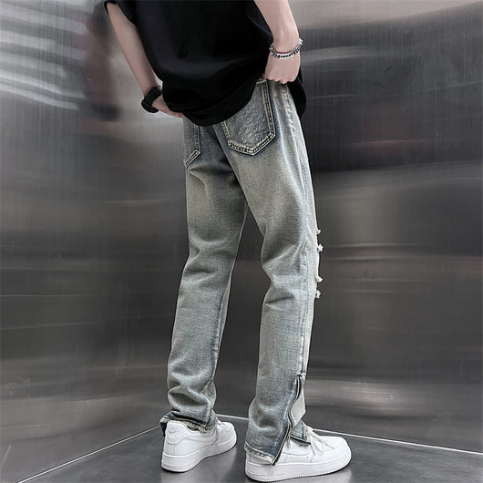 Jeans Holgados para Hombre con Cierre Lateral - Colección Primavera Verano - Image 4