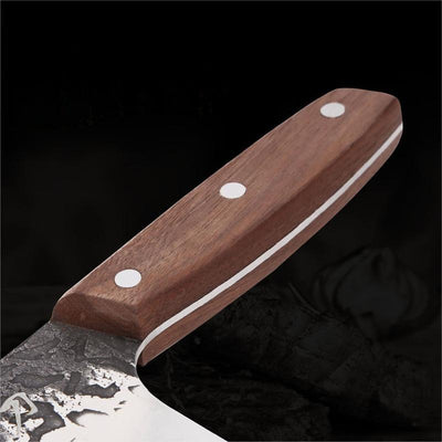 Cuchillo de Cocina Chino Tallado Artesanal - Image 4