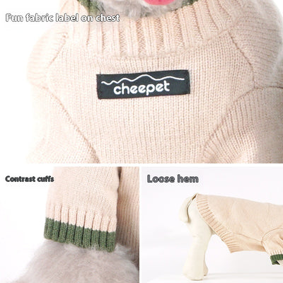 Suéter para Mascotas Bicolor de Dos Patas - Colección Otoño Invierno - Image 5