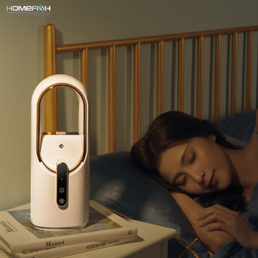 Ventilador Portátil USB con Humidificador y Enfriador de Aire