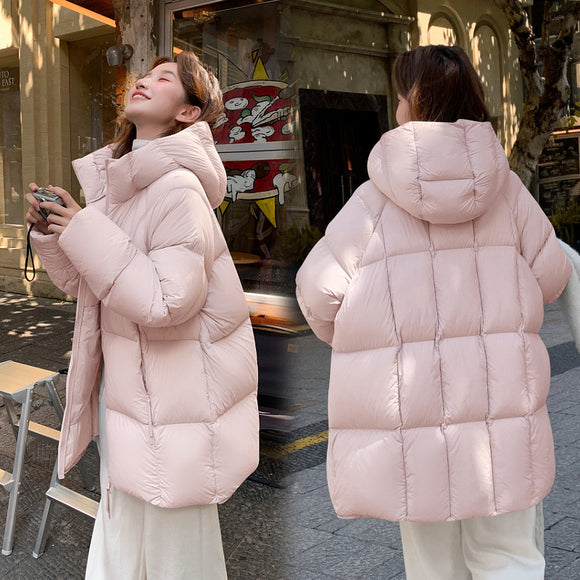 Parka Acolchada Corta para Mujer
