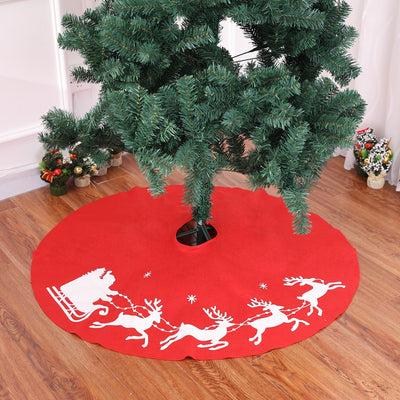 Falda para Árbol de Navidad con Estampado de Reno Navideño - Image 13