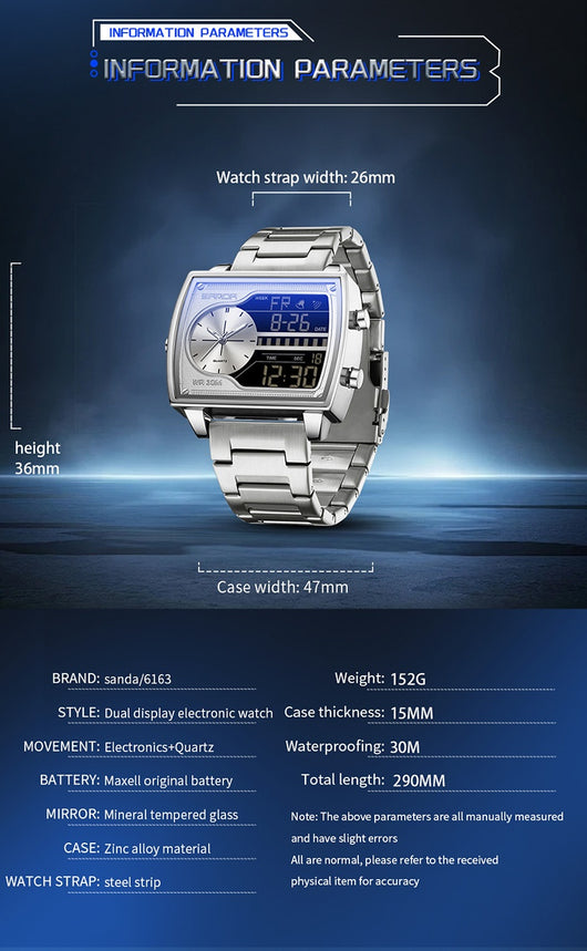 Reloj Empresarial Multifuncional para Hombre - Image 7