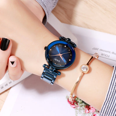 Reloj de Pulsera Acero Inoxidable para Mujer con Movimiento de Cuarzo - Image 6