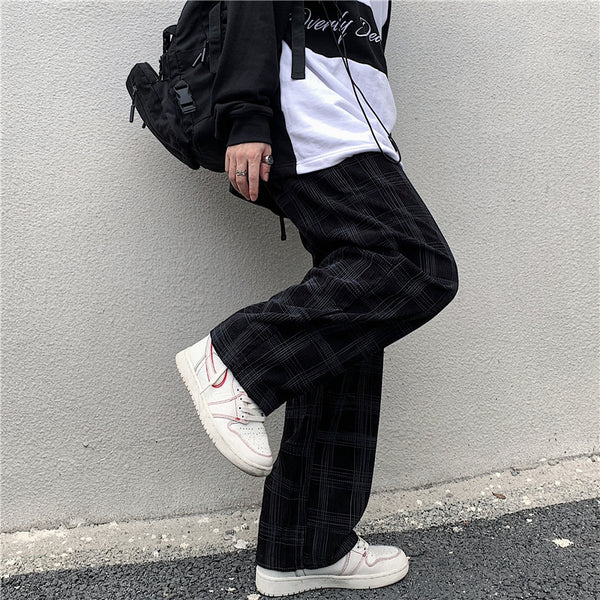 Pantalones de Pana Holgados Estilo Urbano Americano para Hombre