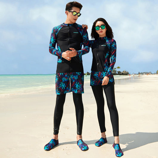 Bañador Deportivo Manga Larga Secado Rápido con Protección Solar - Image 9
