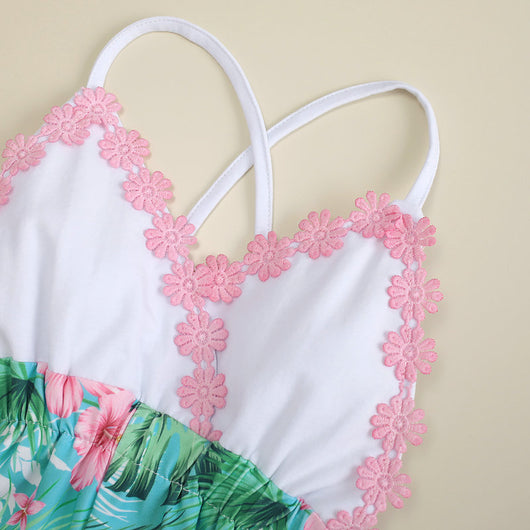 Jumpsuit Estampado Floral con Tirantes Multicolor - Image 2