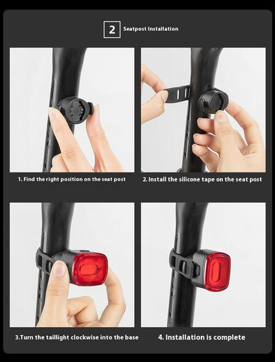 Luz Trasera Inteligente para Bicicleta con Sensor de Frenado Automático - Image 13