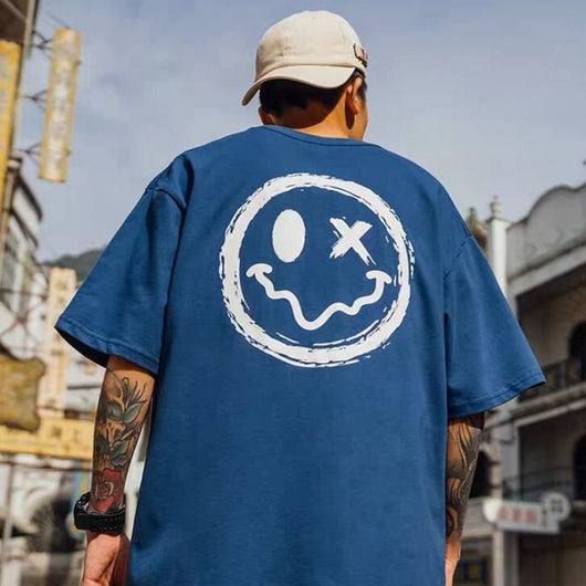 Playera Sonriente para Hombre de Manga Corta - Image 6