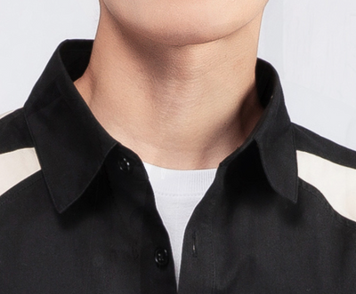 Camisa Casual Hombre Estilo Coreano Bloques de Color - Image 13