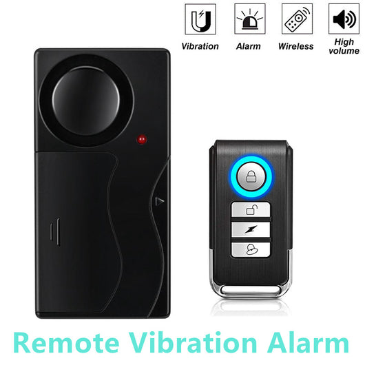 Detector de Vibración Inalámbrico con Control Remoto y Alarma Antirrobo - Image 3