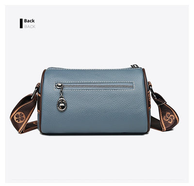 Bolso Bandolera de Cuero Minimalista Retro para Mujer - Image 22