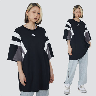 Playera Colorblock con Bordado de Letras - Image 3