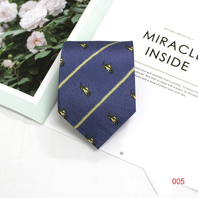 Corbata Formal Estilo Británico 9CM - Diseño Impreso Poliéster Premium - Image 15