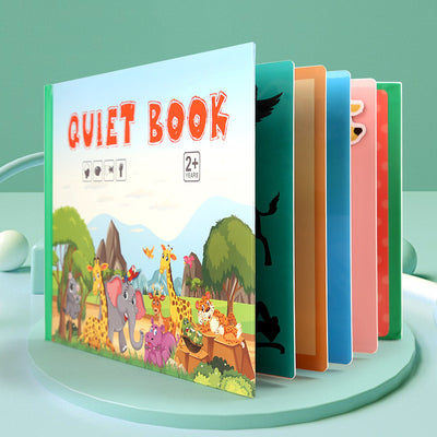 Libro Interactivo Educativo con Pegatinas - Juguete Montessori para Niños - Image 12