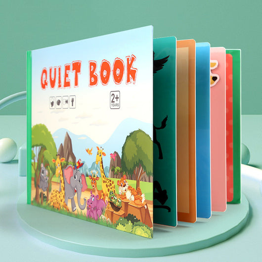 Libro Interactivo Educativo con Pegatinas - Juguete Montessori para Niños - Image 12
