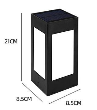 Lámpara Solar de Pared Estilo Europeo para Villa y Patio - Image 15