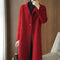 Abrigo de Lana Reversible Premium de Doble Faz