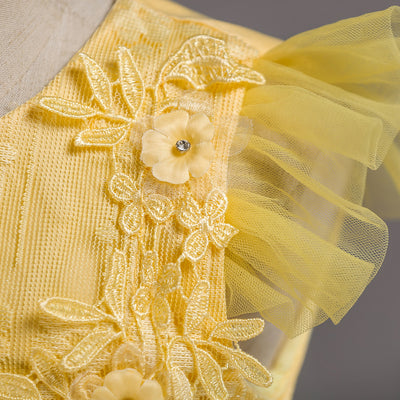 Vestido Elegante Infantil de Verano para Presentaciones de Piano - Image 35