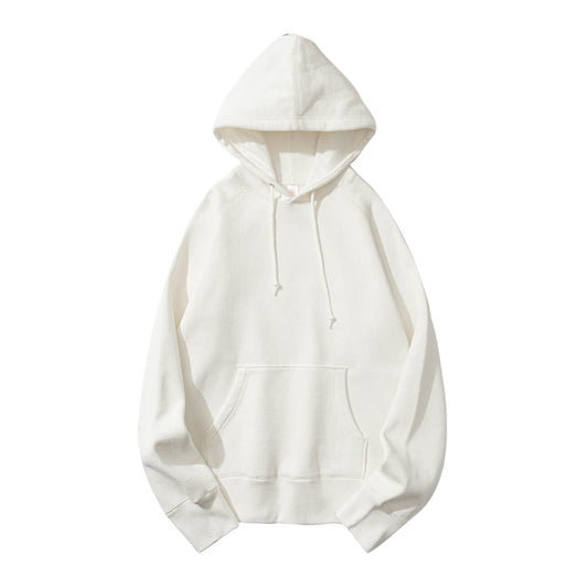 Sudadera con Capucha de Algodón Pesado y Forro Polar Americano