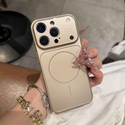 Funda Magnética de Vidrio Esmerilado para iPhone 17, 16, 15, 14, 13 Pro Max con Carga Inalámbrica - Image 2