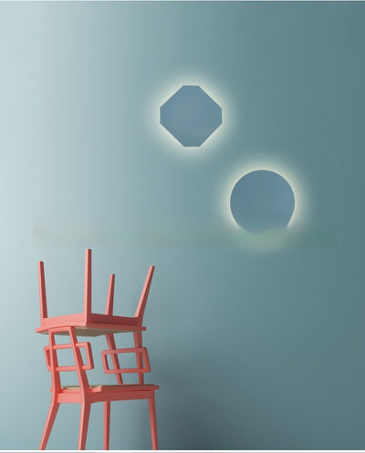 Lámpara de Pared Circular Minimalista para Sala y Dormitorio - Image 23
