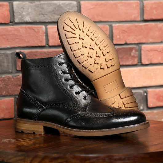 Botas de Cuero Estilo Ejecutivo para Hombre - Image 16