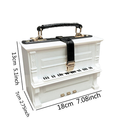 Bolso Bandolera Acrílico con Diseño Piano - Image 36