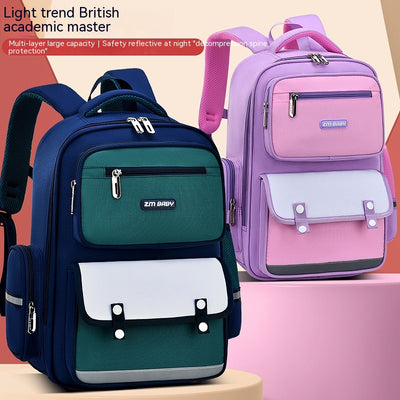 Mochila Escolar para Niños de Primaria - Ergonómica y de Gran Capacidad