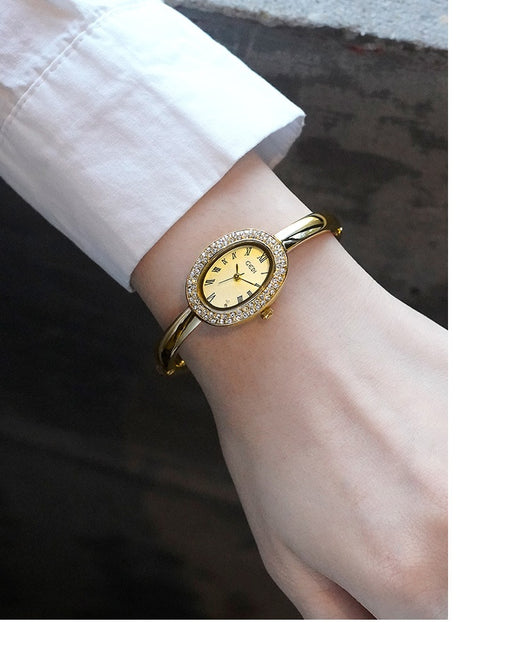 Reloj Pulsera Mujer Diseño Ovalado Elegante - Image 13