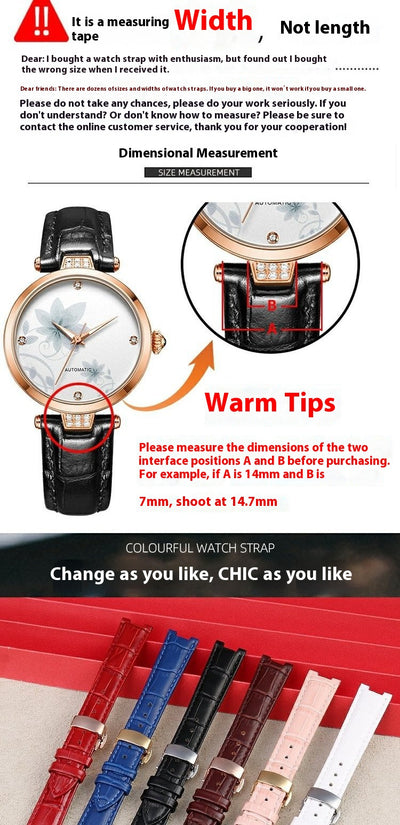 Correa de Reloj de Cuero para Mujer con Sistema de Muesca - Image 19