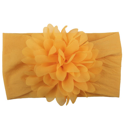 Diadema Floral de Gasa para Bebé - Accesorio Princesa Elegante - Image 5