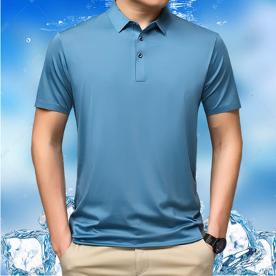 Polo de Seda Mulberry para Hombre - Elegancia y Comodidad - Image 10