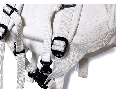 Mochila de Lona con Cintas Ajustables - Image 23