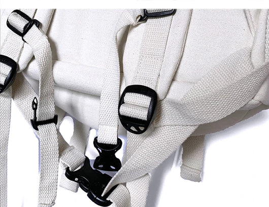 Mochila de Lona con Cintas Ajustables - Image 23