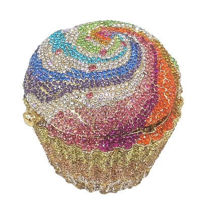 Bolso de Cena Metálico con Diamantes - Image 9